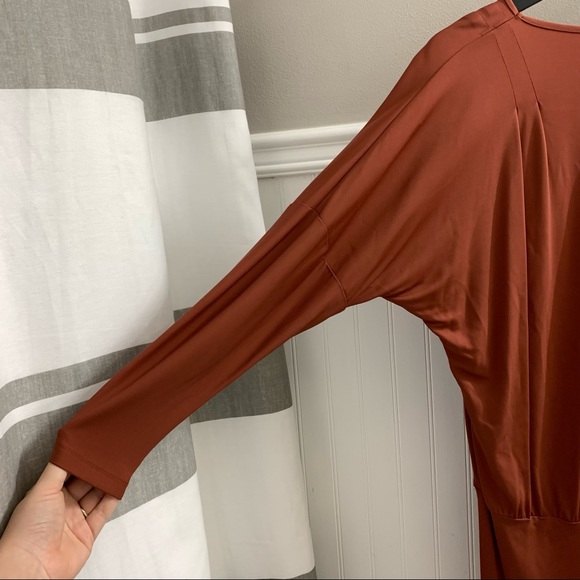 HAUTE HIPPIE Dolman Sleeve 100% Rayon Dress HHFA12-3360 XS - Picture 10 of 15